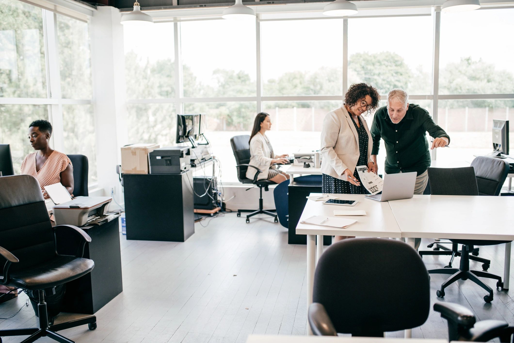modern logistics workforce Toronto office