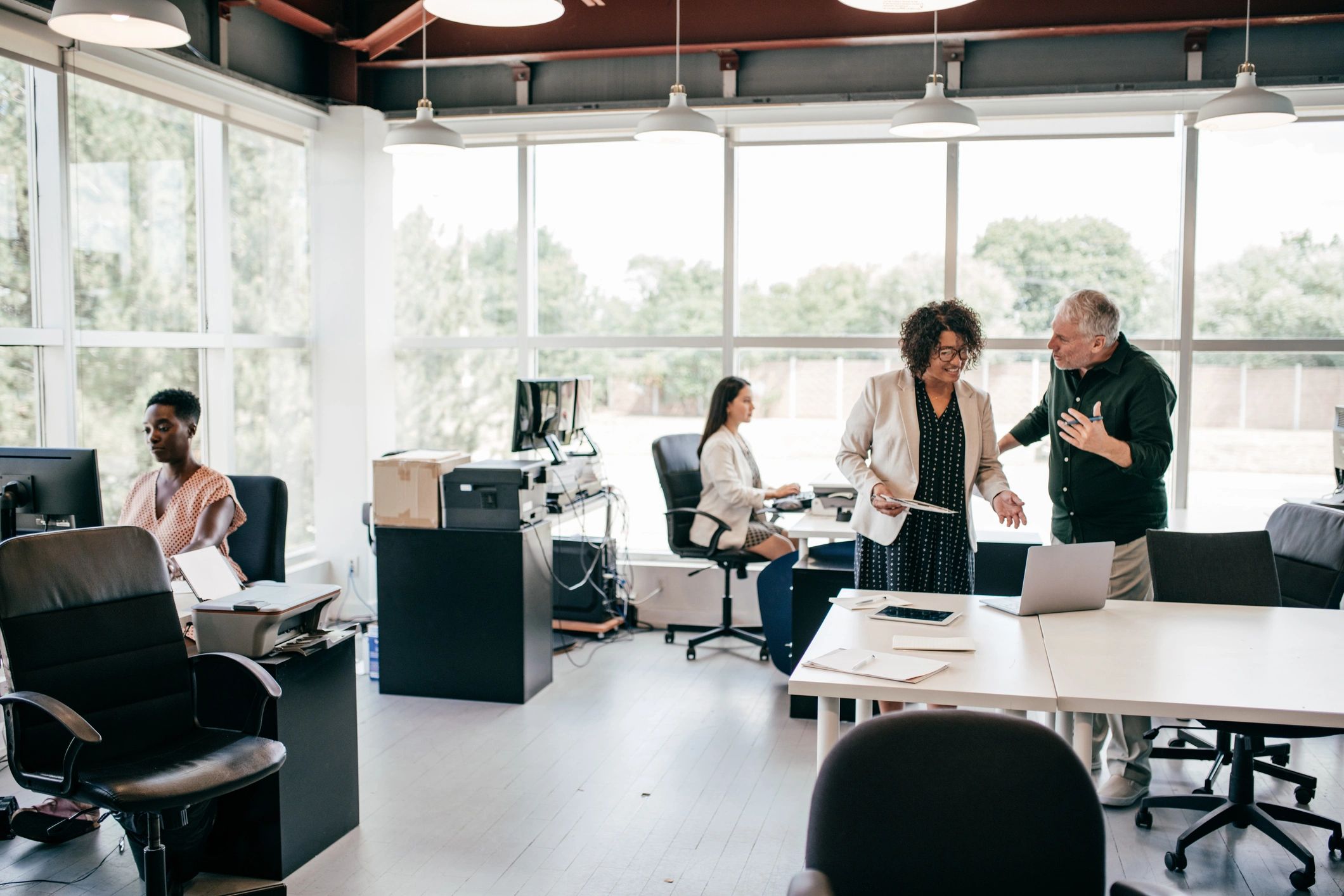 modern logistics workforce Toronto office